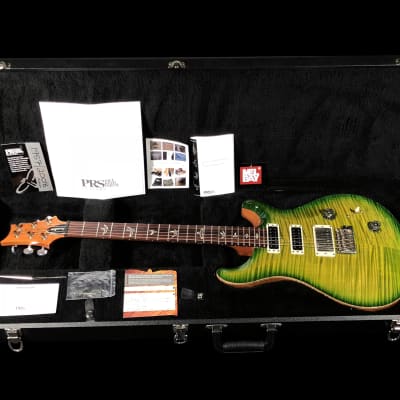 2012 Paul Reed Smith PRS Studio 10 Top & Birds ~ Eriza Verde | Reverb