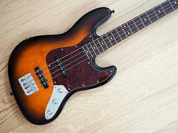 Ken Smith Design KSD Proto J Jazz Bass Sunburst w Active Electronics Gigbag