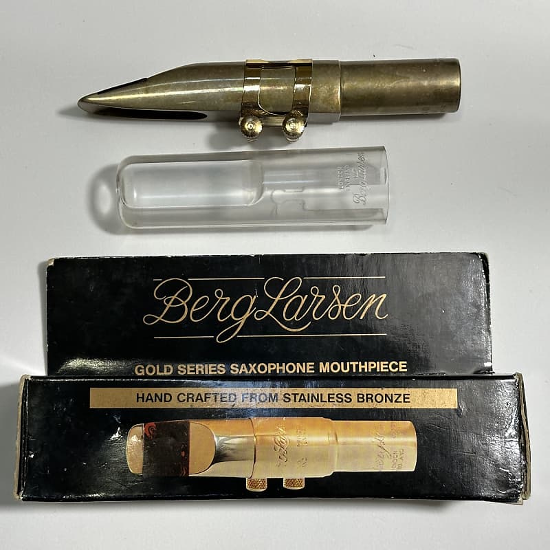 Berg Larsen Gold Series Bronze Baritone 110/0 SMS Mouthpiece Reverb