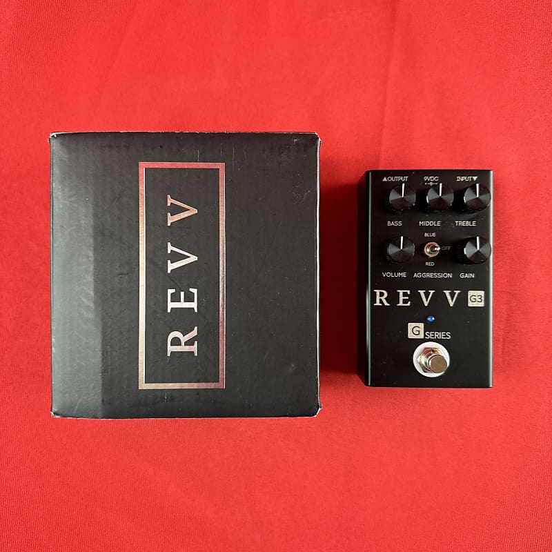 [USED] Revv Amplification G3 Distortion, Blackout Edition (Gear Hero Exclusive) (See Description) image 1
