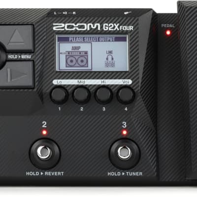 Zoom G2X Four Multi-Effects Processor | Reverb