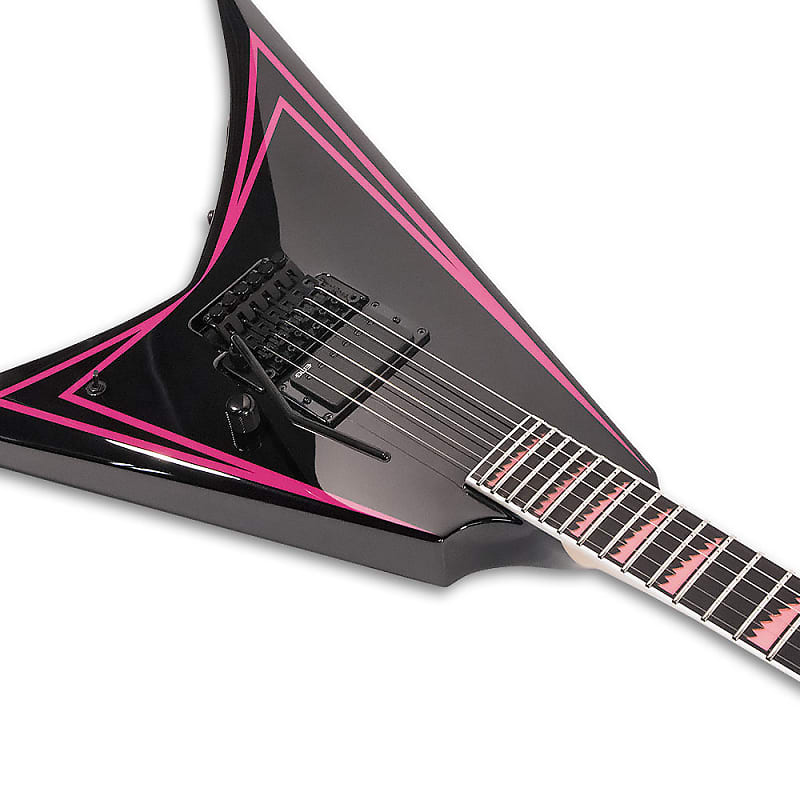 ESP Edwards E-AL-166 Pink Sawtooth Alexi Laiho Signature Lefty