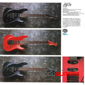 Fernandes FR-75 1991-1993 Black | Reverb
