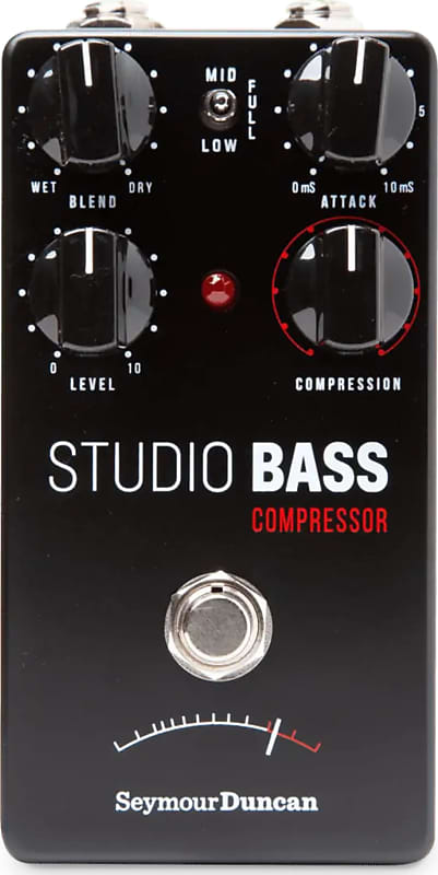 Seymour Duncan 11900-007 Studio Bass Compressor Effects Pedal image 1