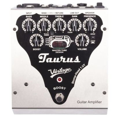 Taurus Stomp-Head 1 Vintage Tube Amplifier 40Watt for sale