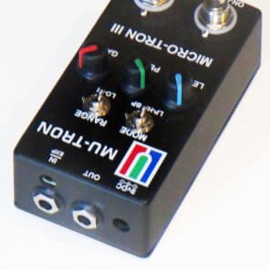 肌触りがいい Mu-Tron Mu Black 2018 Black Edition Limited III Micro-Tron ギター