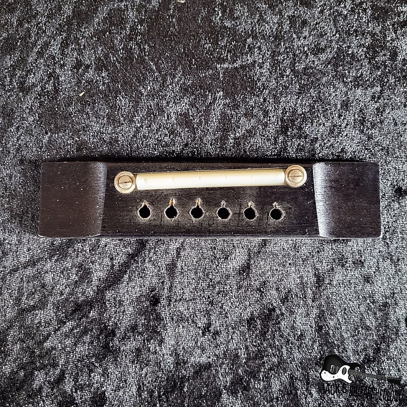 Harmony Acoustic Bridge (1960s, Black) Reverb