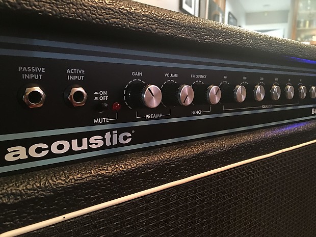 【希少】acoustic B450 ベース用アンプ 450W 希少】acoustic B450 ベース用アンプ 450W - メルカリ
