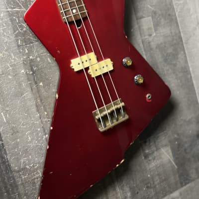 Ibanez X series Bass Four String 1983 Red | Reverb