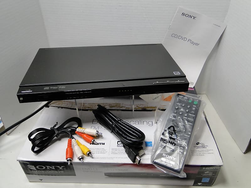 New DVD player still in the popular box it is a sony