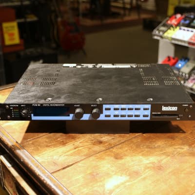 Lexicon PCM 90 Digital Reverb Processor 1990s - Blue image 2