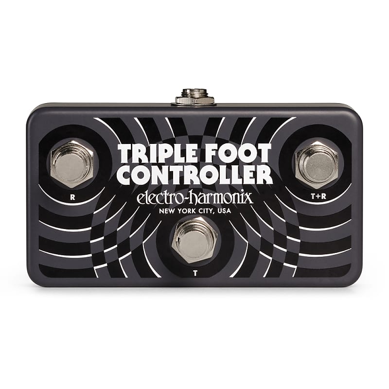 New Electro-Harmonix EHX Triple Foot Controller Utility Pedal w/ TRS Cable image 1