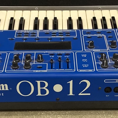 Oberheim OB-12 49-Key 12-Voice Synthesizer 2000 - Blue image 3