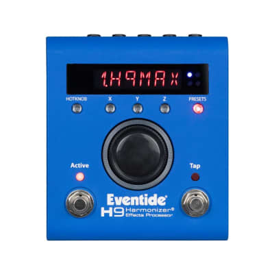 New Eventide H9 Max Blue Harmonizer Multi-Effect Guitar Pedal