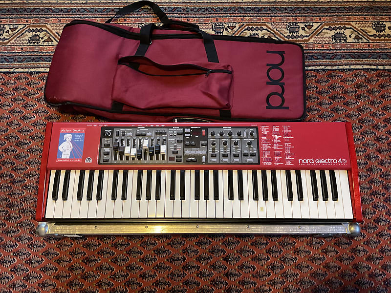 Nord Electro 4D SW61 clavia エレピ　シンセサイザー Nord Electro 4D Synthesizer Keyboard (61-Key) | zZounds