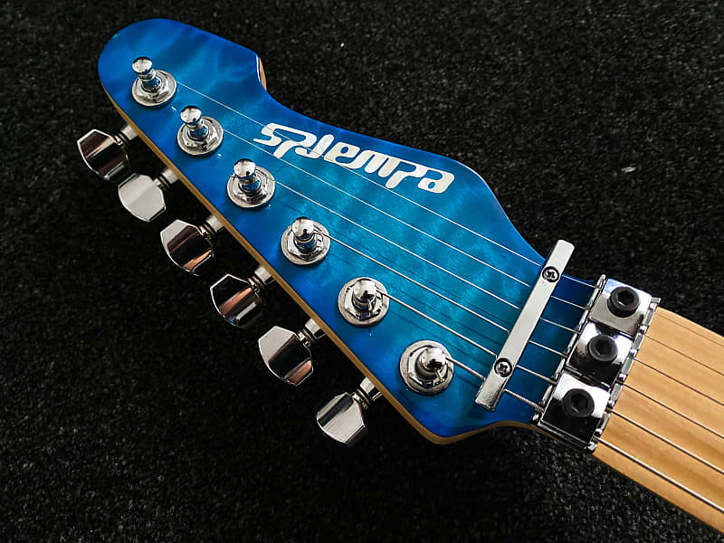 ESP Edwards E-SN-150FR 2014 - Aqua Marine - VERY GOOD | Reverb