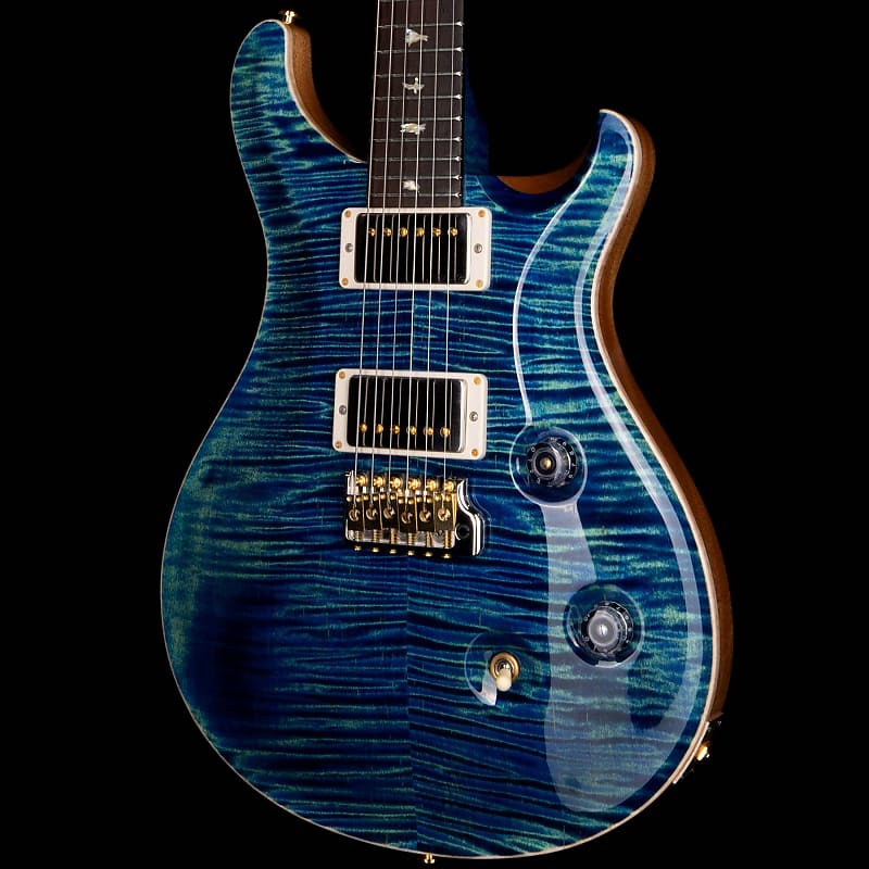 PRS Wood Library Custom 24 Flame Maple 10 Top Brazilian | Reverb