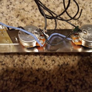 Fender Squier Classic Vibe 50's Telecaster Pickups, Wiring Harness and Control Plate image 8