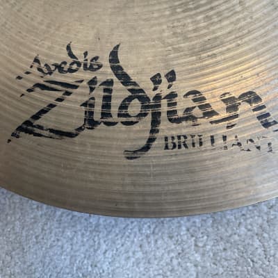 Zildjian  16” Medium Thin Brilliant 80s Crash Cymbal image 6