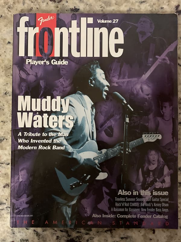 Fender Frontline Magazine 2000 Muddy Waters Strat Tele Bass 