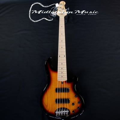 Lakland Skyline 55-01M - 5-String Bass Guitar - 3-Tone Sunburst Gloss Finish (220410437) image 1