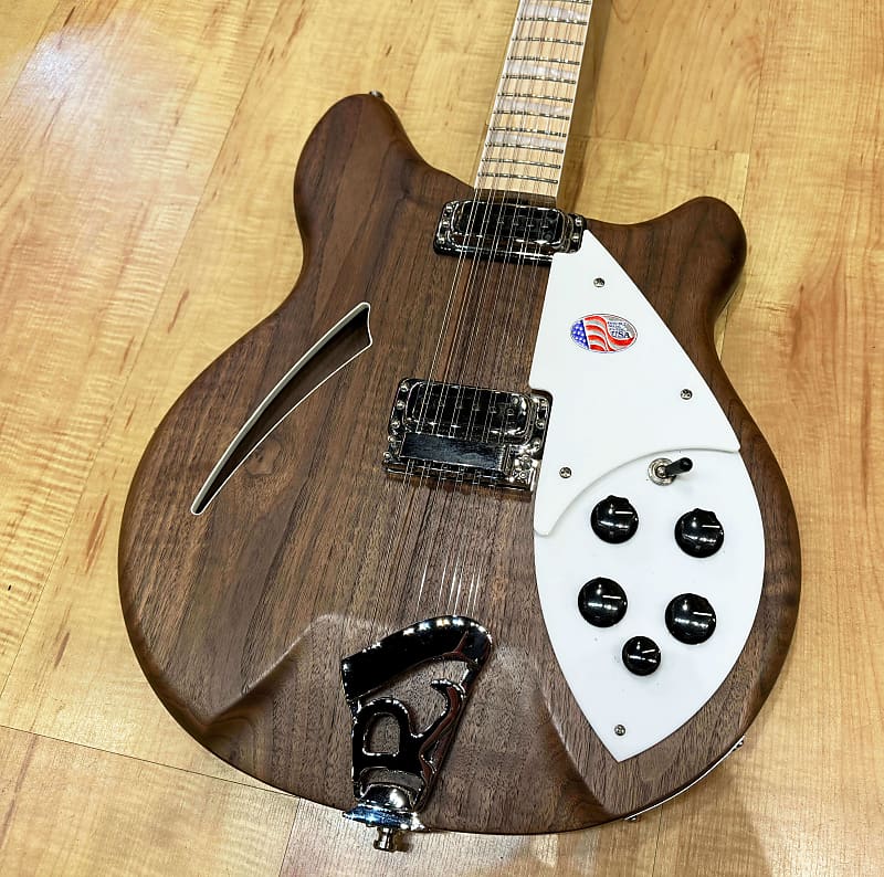 Rickenbacker 360/12W 12-string Electric Guitar Walnut (Natural Brown) image 1