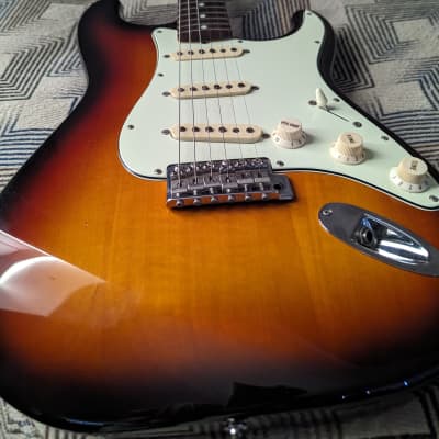 Fender Stratocaster 62 reissue 1995 - Tobacco burst image 6