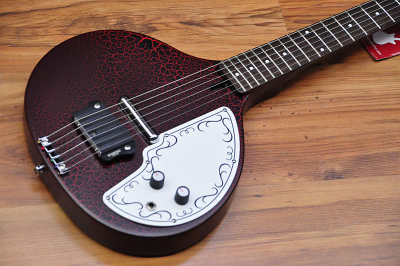 Danelectro Baby Sitar - Red Crackle