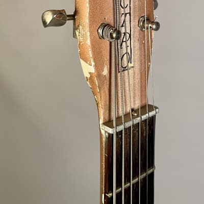 Danelectro Model 4623 Longhorn 6-String Bass Baritone Guitar 1959 Copper Burst image 17