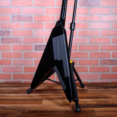 Gibson Custom Shop Kirk Hammett Signature Flying V 2012 Aged Ebony image 10