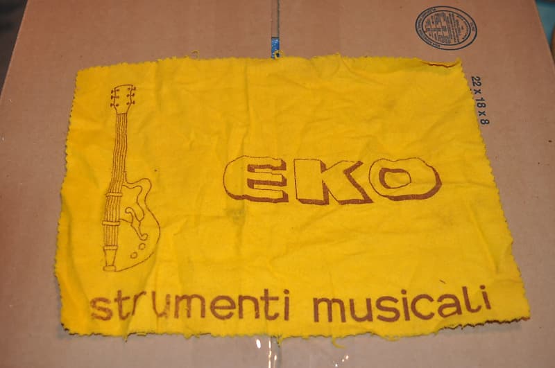 EKO Vintage guitar polish cloth - EKO.  Strumenti Musicali! image 1