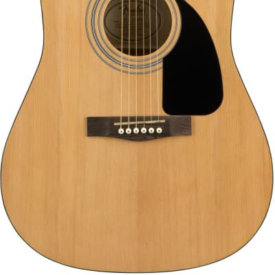 Fender FA-115 Dreadnought Acoustic Guitar - Natural w/ Hard Case image 2