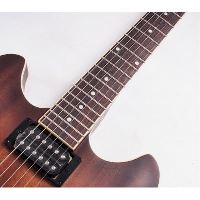 Ibanez AS53 Artcore Hollow Body, Tobacco Flat image 7