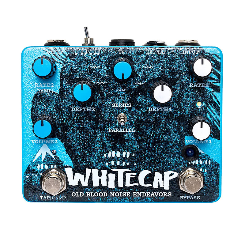 Old Blood Noise Endeavors Whitecap Asynchronous Dual Tremolo Effects Pedal