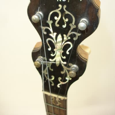 Vintage Orpheum by Lange No. 1 Tenor 4-String Open-Back Banjo AS IS image 13