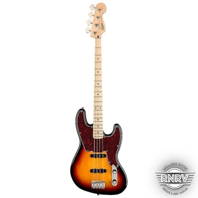 Fender Squier Paranormal Jazz Bass '54 - 3-Color Sunburst with Tortoiseshell Pickguard image 2