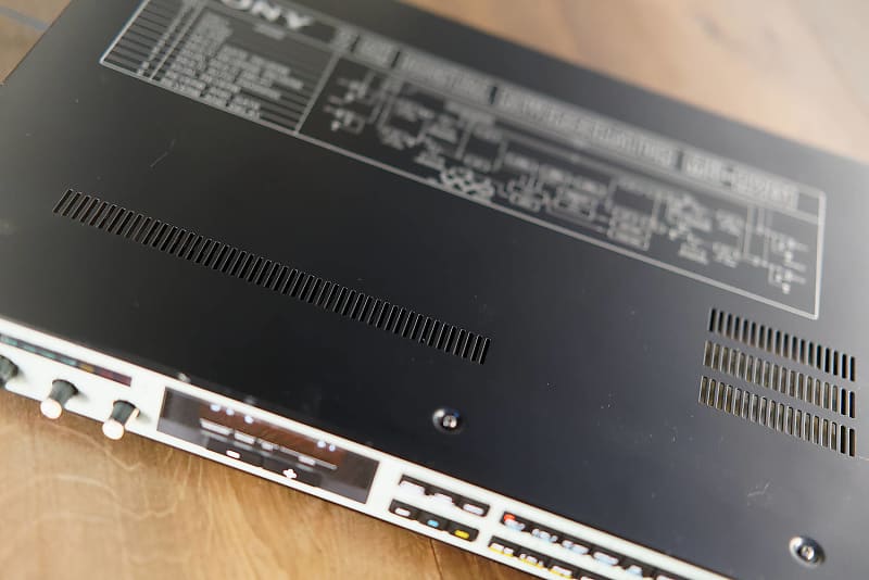 Sony MU-R201 Stereo Digital Reverb | Reverb