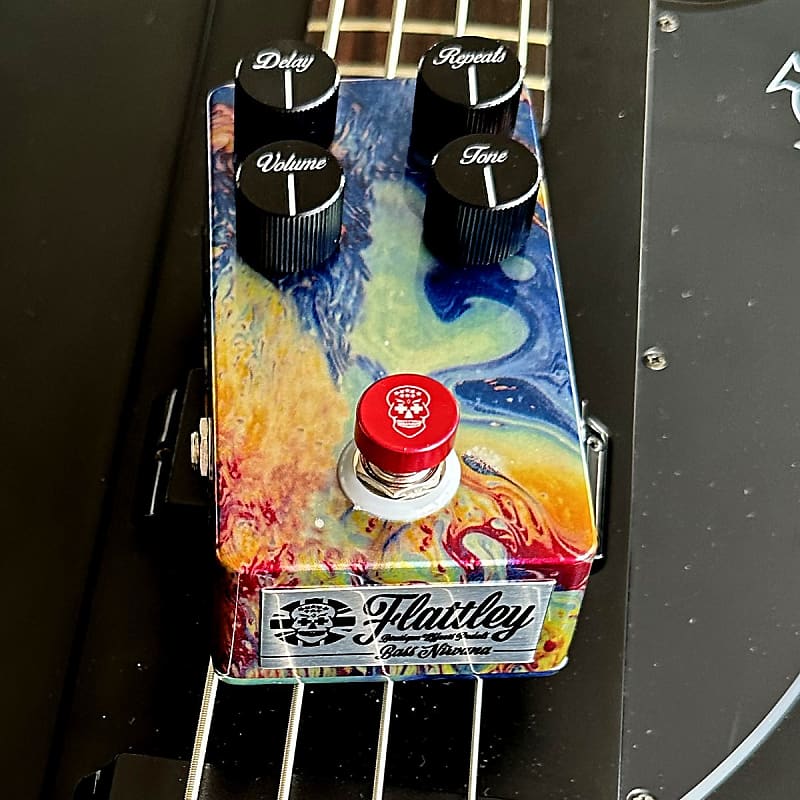 Flattley Guitar Pedals  Bass Nirvana Analog Delay Pedal image 1
