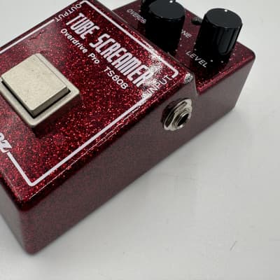 WINTER WONDERSALE// Ibanez TS808 Tube Screamer 40th Anniversary 2019 - Ruby Red Sparkle image 6