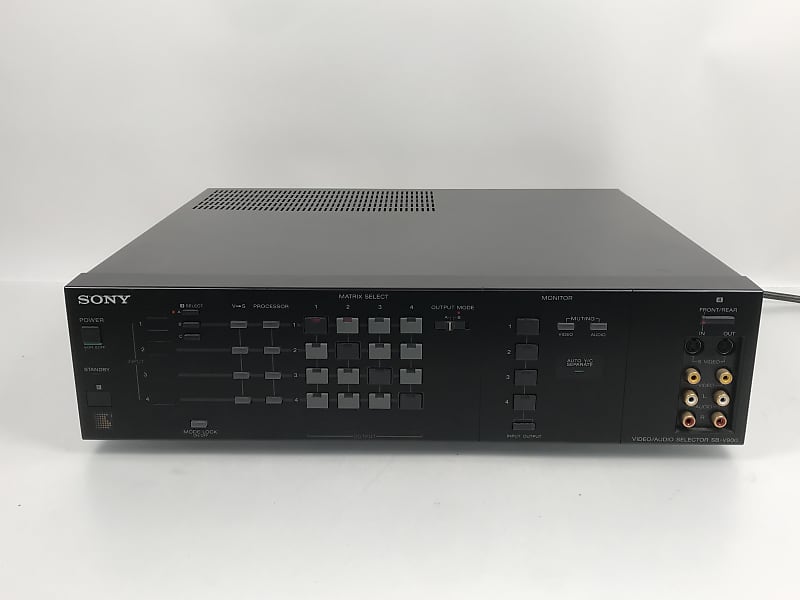 Sony SB-V900 Video Audio Matrix Selector Mixer RCA S Video