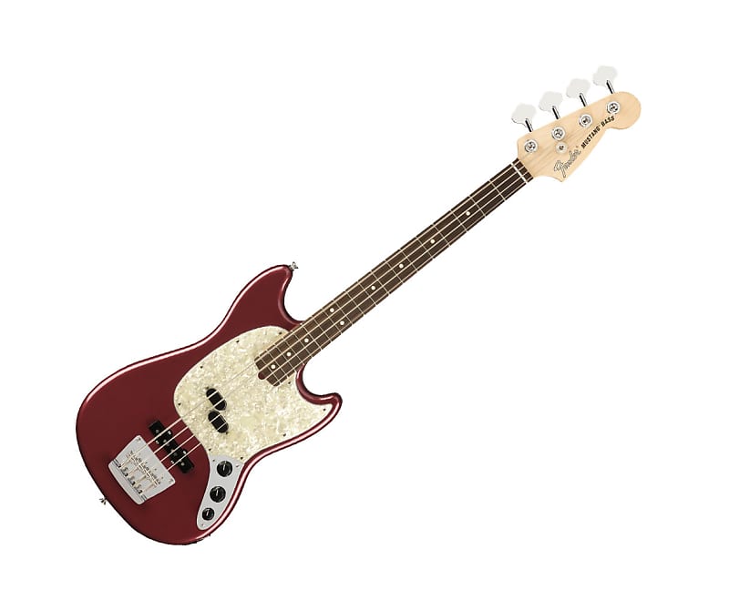 Fender American Performer Mustang Bass - Aubergine w/ Rosewood FB image 1