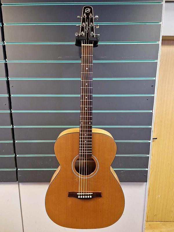 Seagull S6 Cedar Concert Hall Natural Acoustic Guitar | Reverb