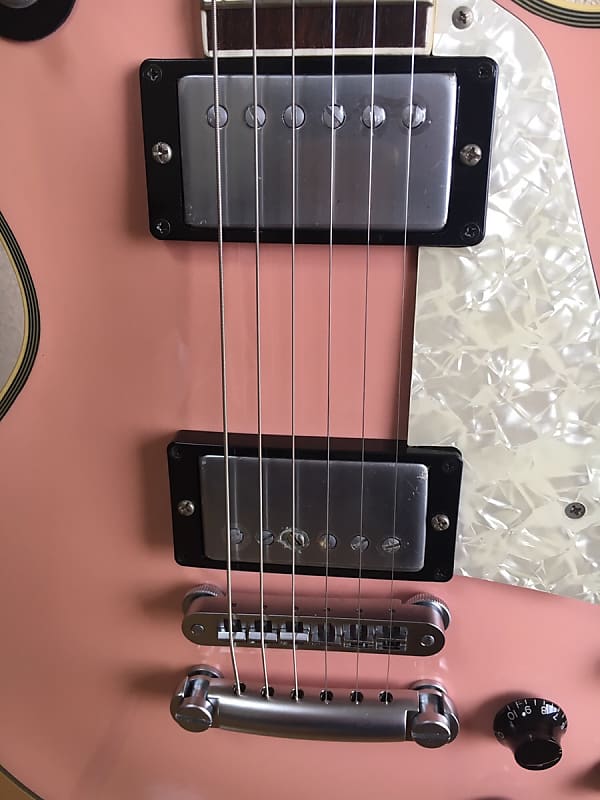 お盆ラストセール！burny PLC-45 レスポールピンク BURNY レスポール PLC-45 バーニー（BURNY バーニー PLC-50 Les