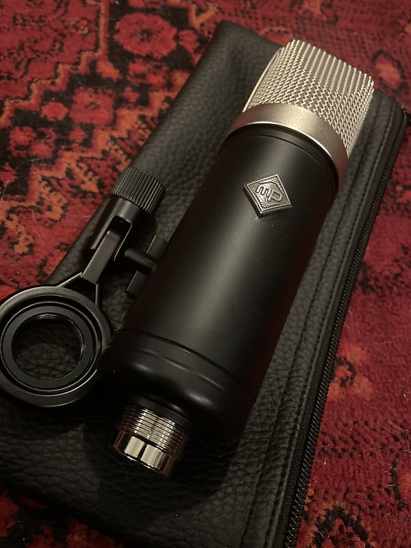 MicParts S87 Large Diaphragm Condenser U87 Clone (Black) Reverb