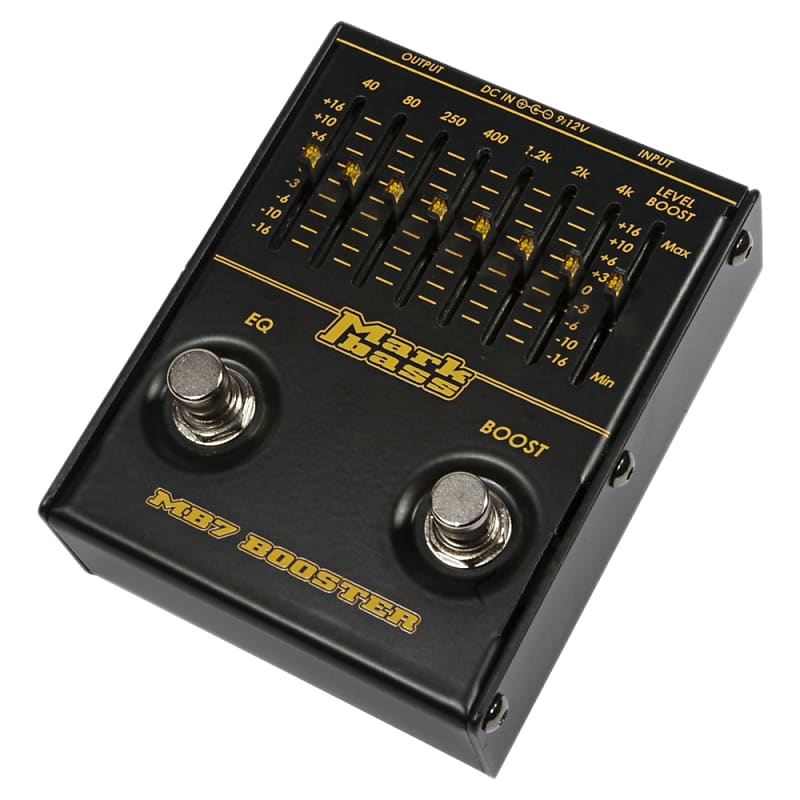 Markbass MB7 Booster 7-Band Bass Graphic EQ | Reverb