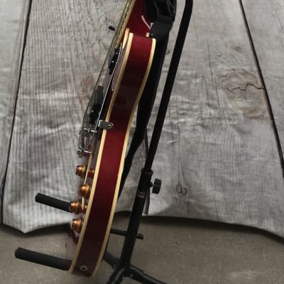 Washburn HB30CH Hollowbody Electric Guitar – Cherry image 2