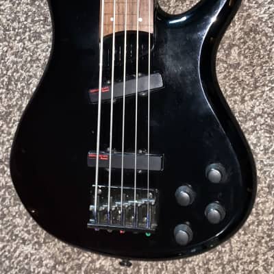 1990 Ibanez sdgr SR885LE 5 string fretless  electric bass guitar made in japan image 4