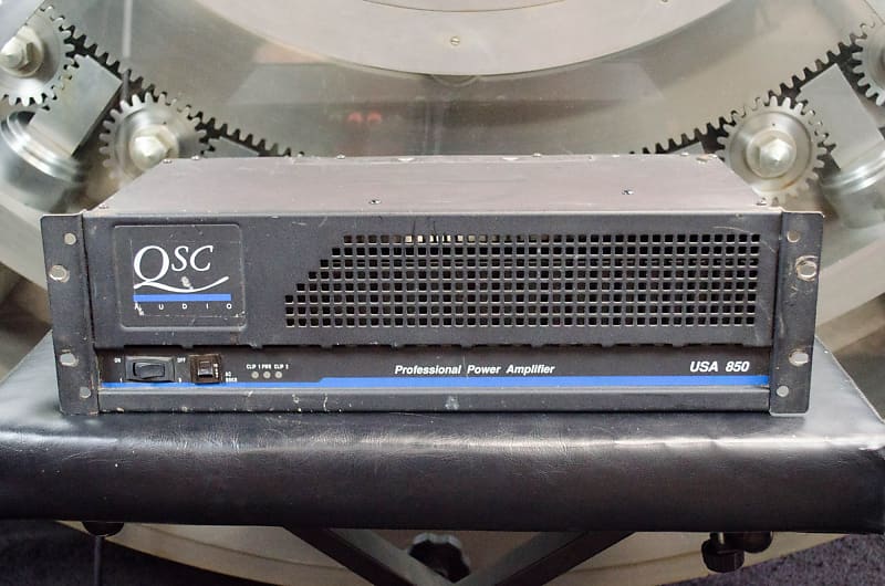 QSC 850 Professional Power Amplifier USA Made Reverb Canada