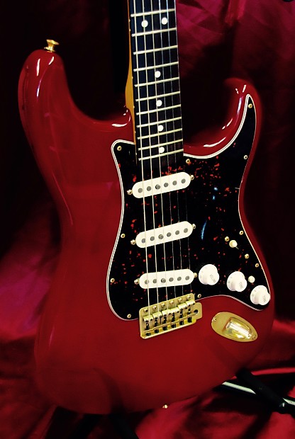 Vintage 1997 MIM Fender Stratocaster Deluxe | Reverb