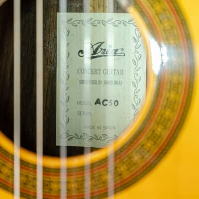 Mid-2000’s Aria AC-50 Classical Guitar with Hardshell Case image 15